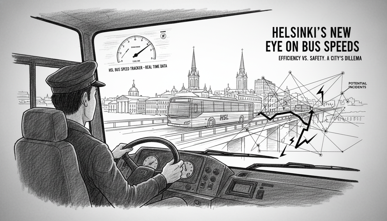 New Website Tracks Helsinki Bus Speeds in Real Time
