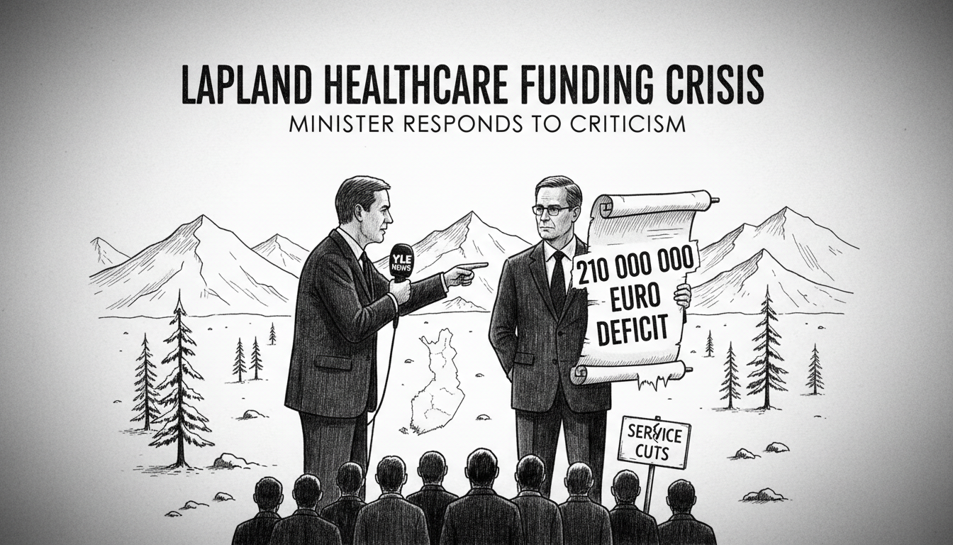 Minister Responds to Criticism Over Lapland Healthcare Funding Crisis