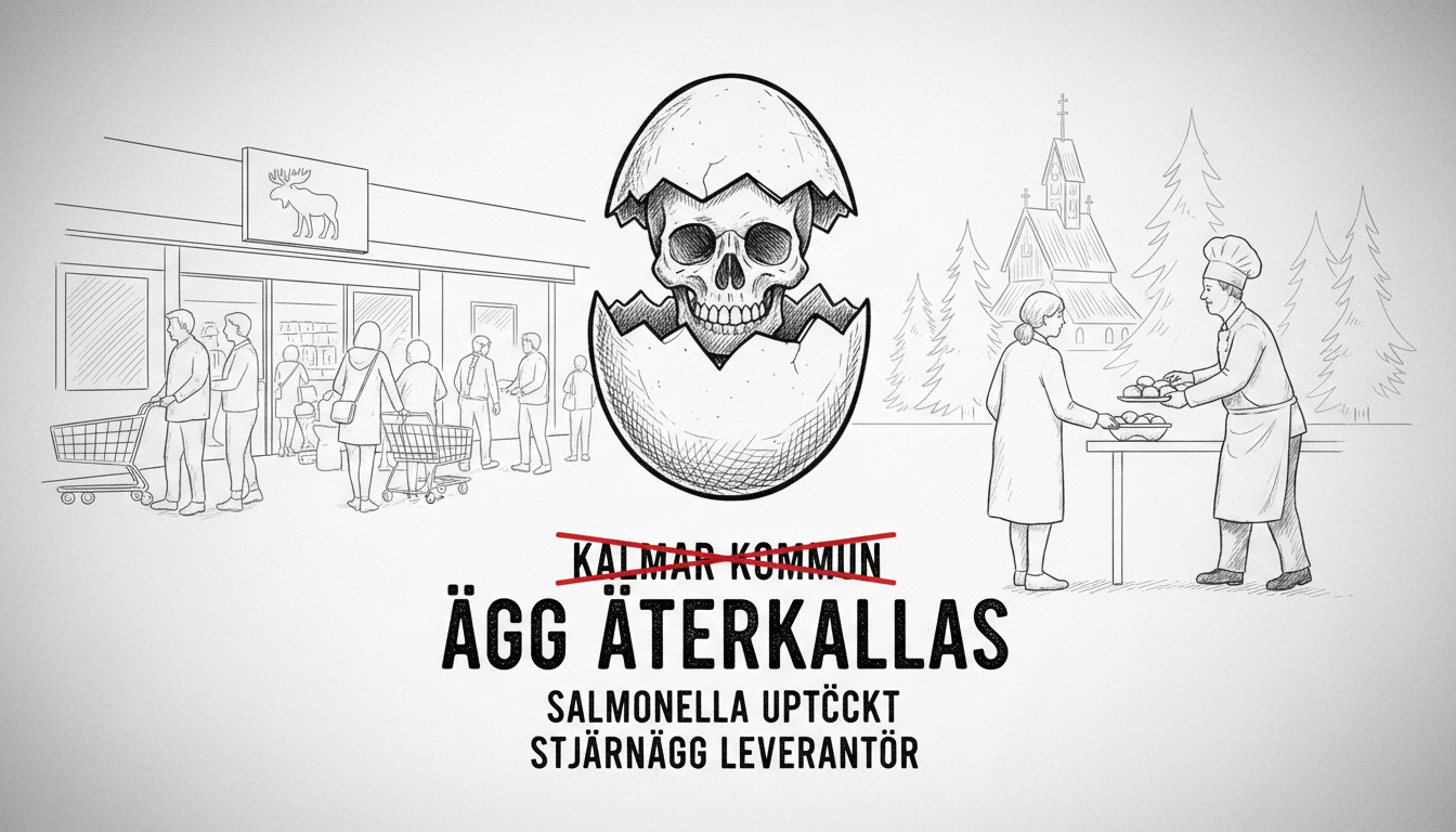 Kalmar Municipality Recalls All Eggs Following Salmonella Discovery
