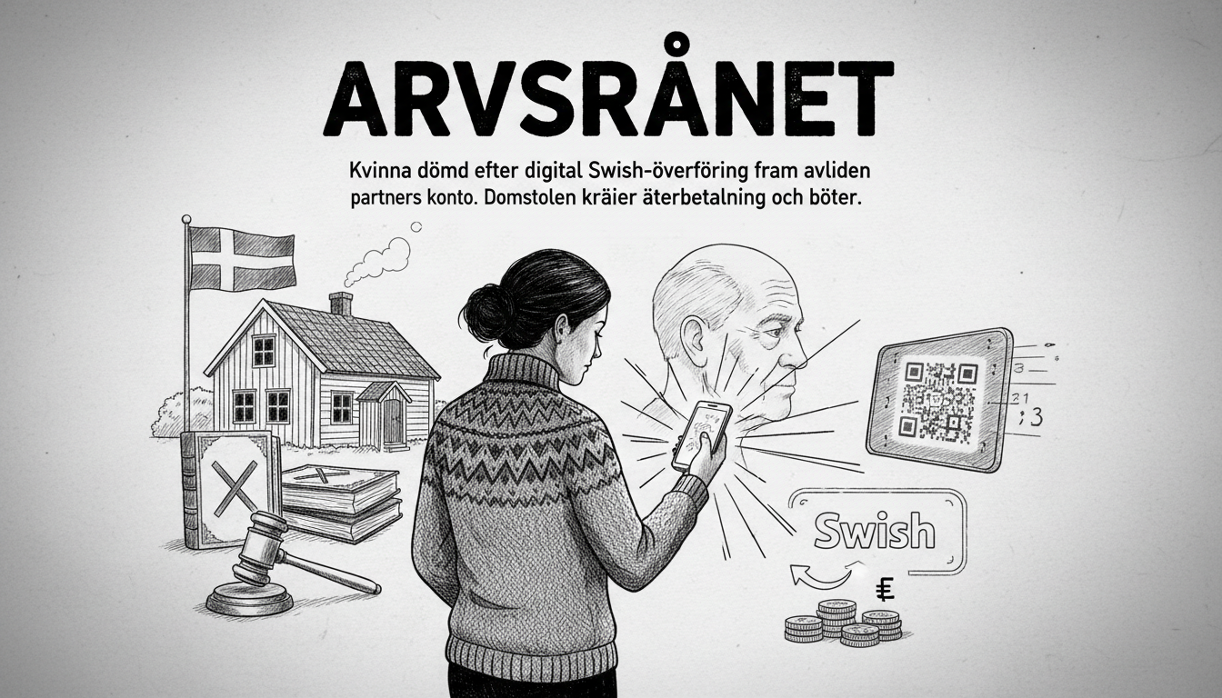 Woman Convicted for Transferring Money from Deceased Partner