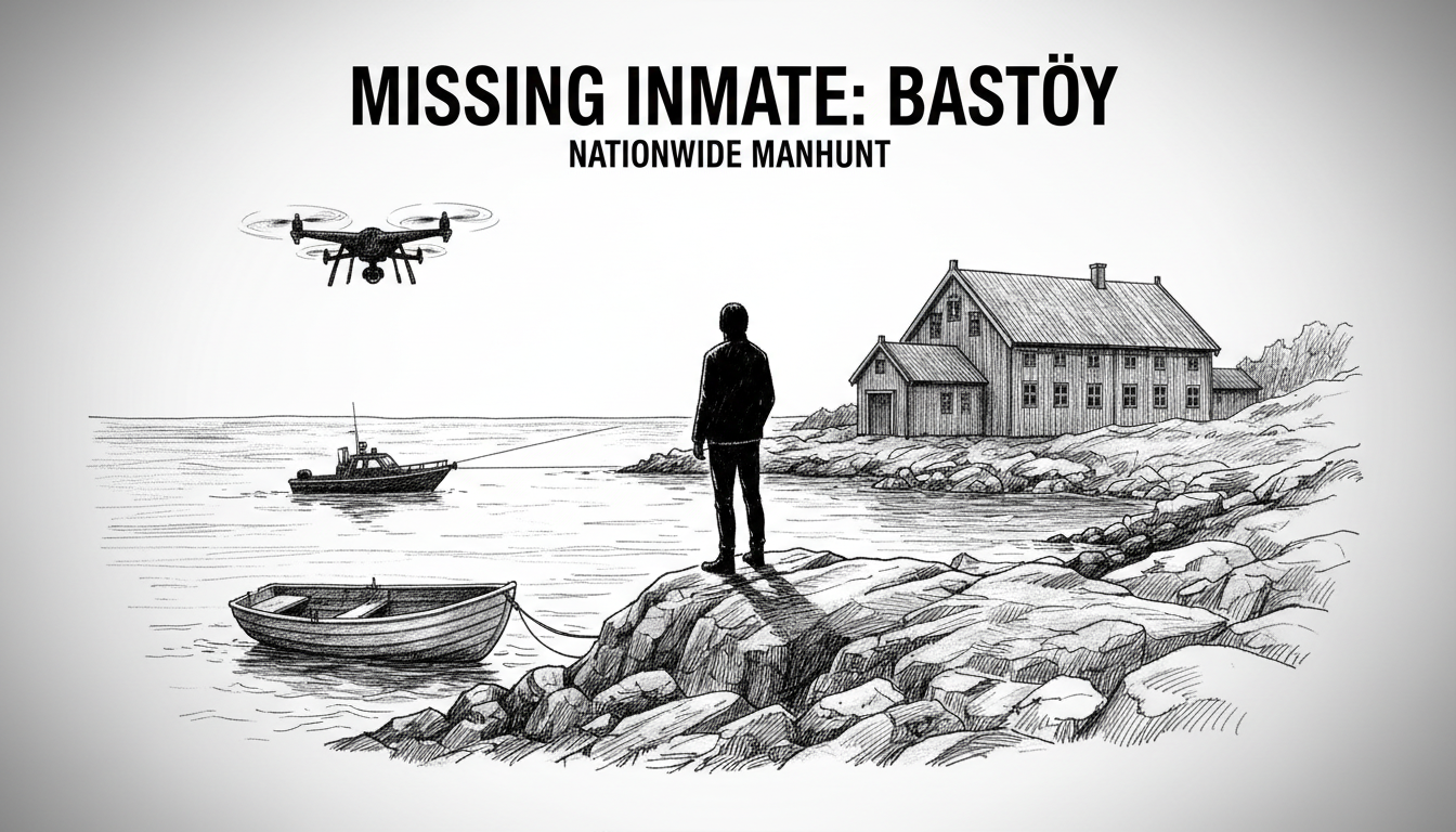 Inmate Disappears from Norway's Bastøy Prison Without Trace