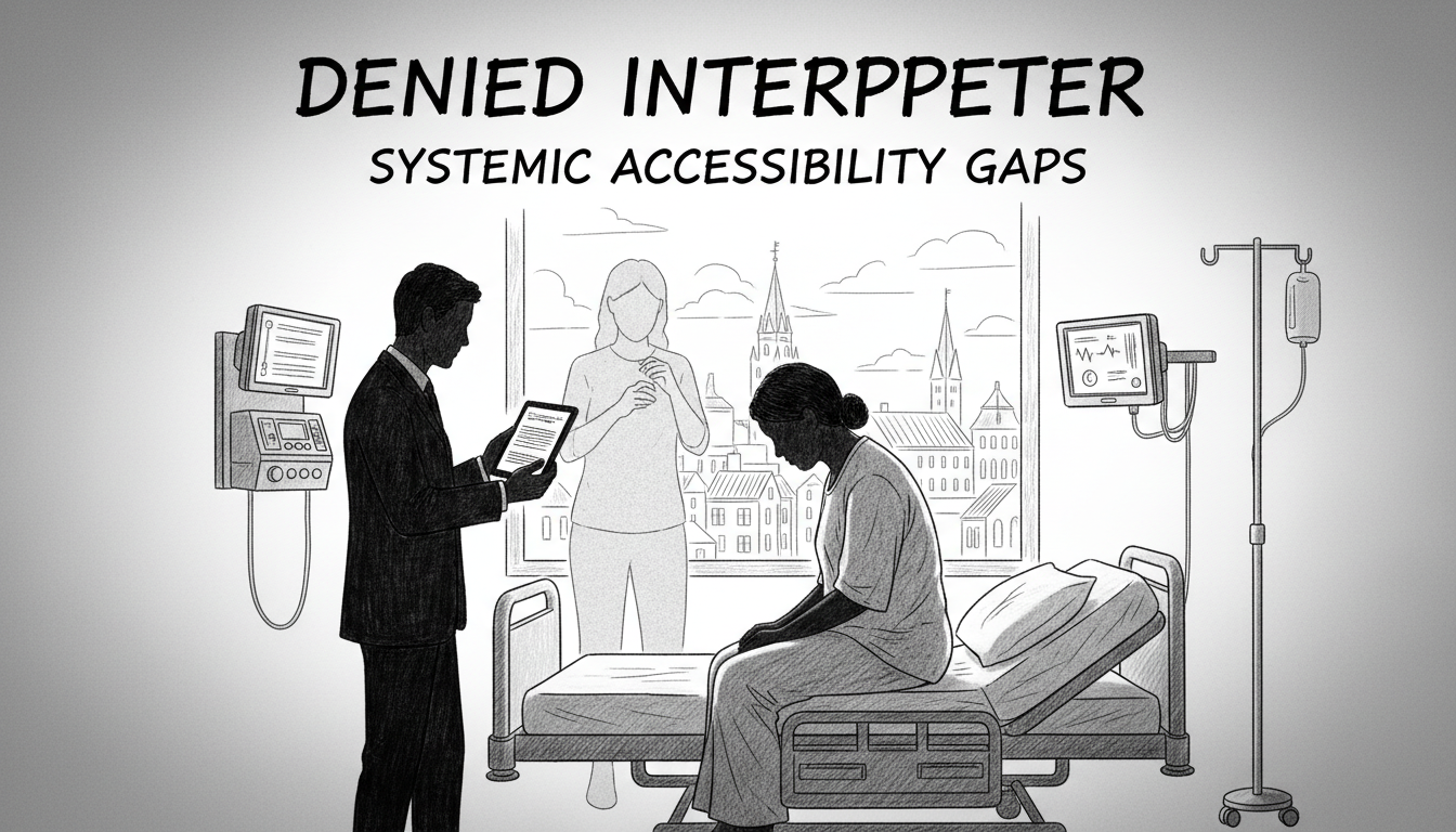 Hospital Fined After Deaf Patient Denied Sign Language Interpreter