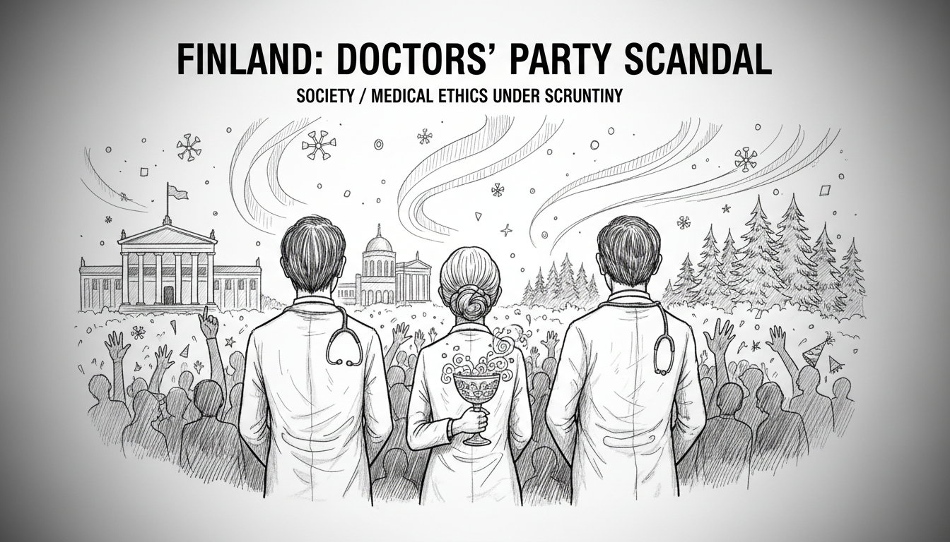 Finland 3 Doctors in Student Party Scandal