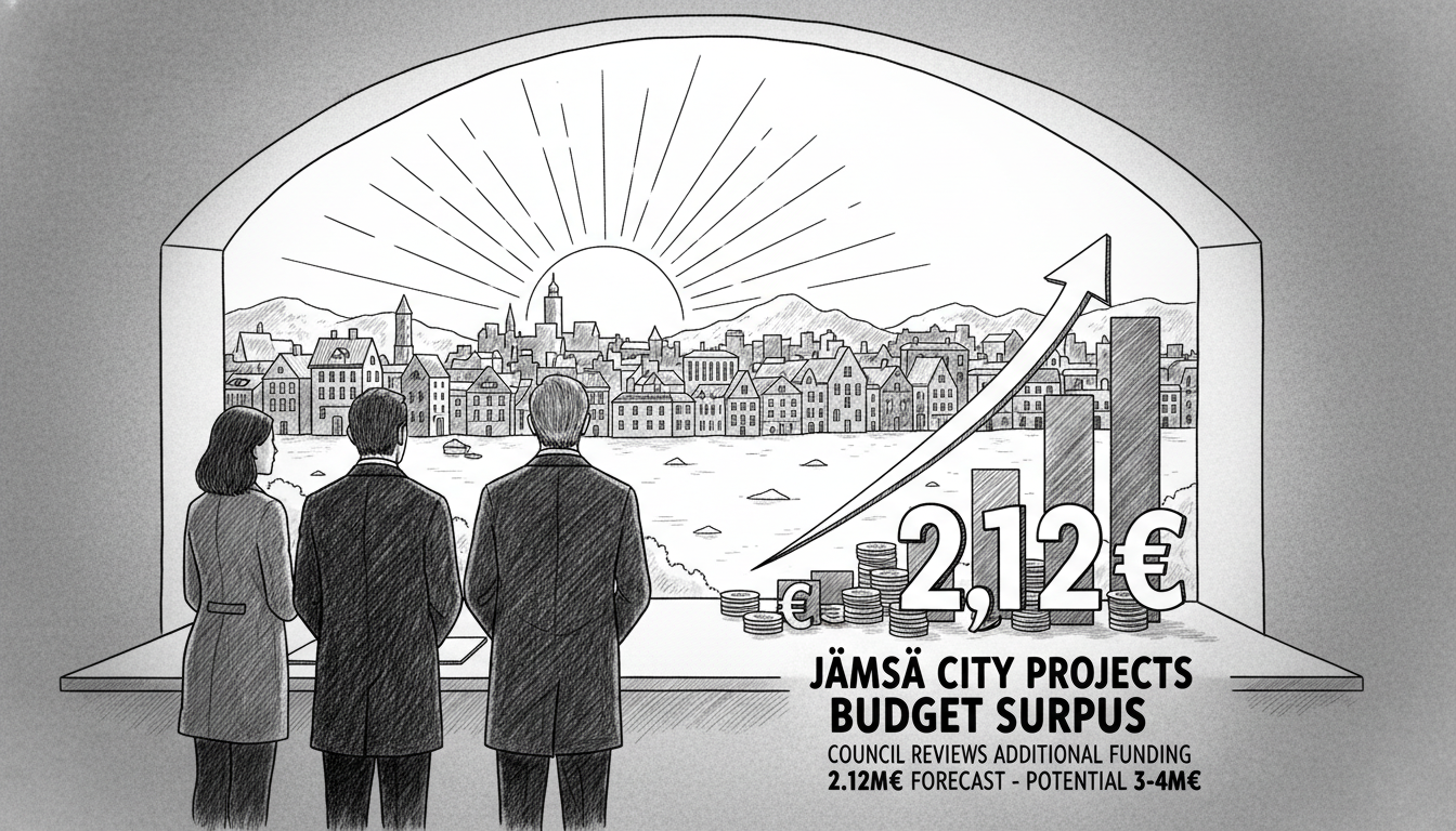 Jämsä City Projects Budget Surplus as Council Reviews Additional Funding