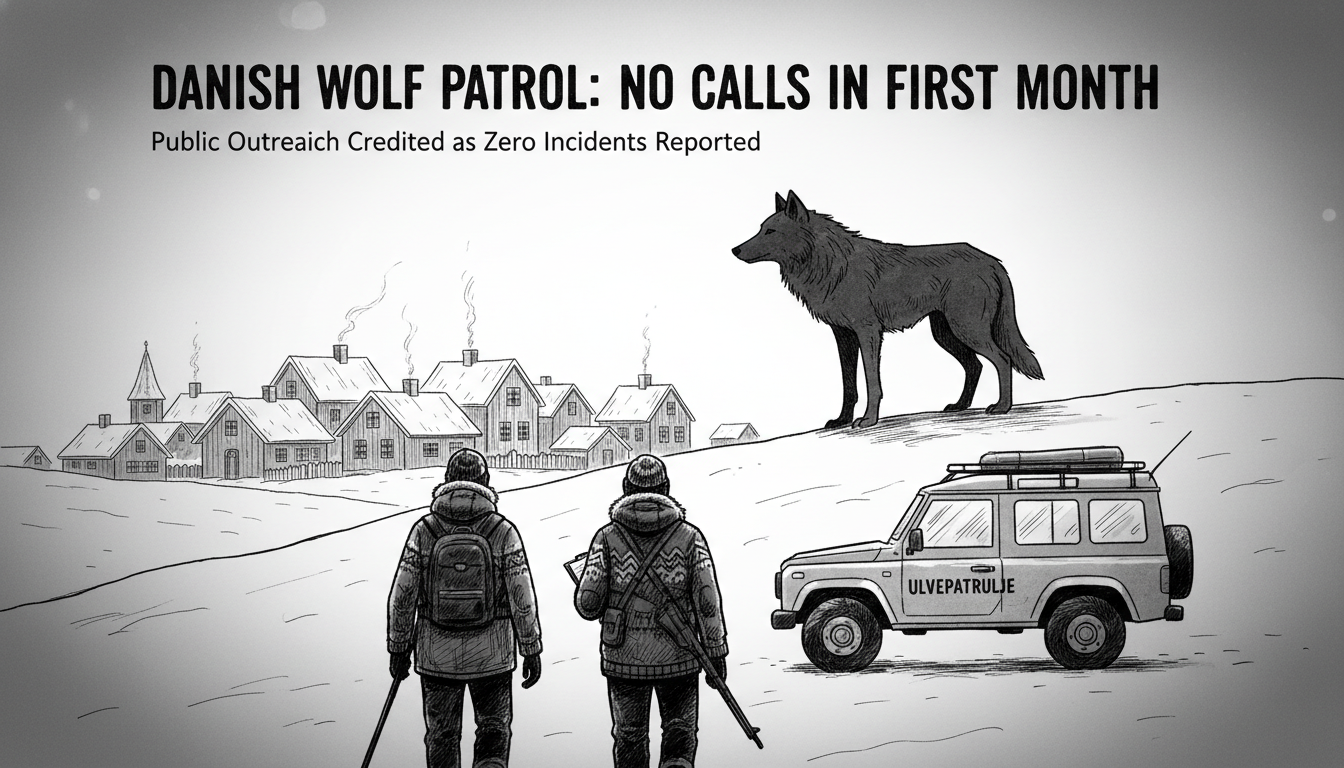 Danish Wolf Patrol Receives No Calls in First Month of Operation