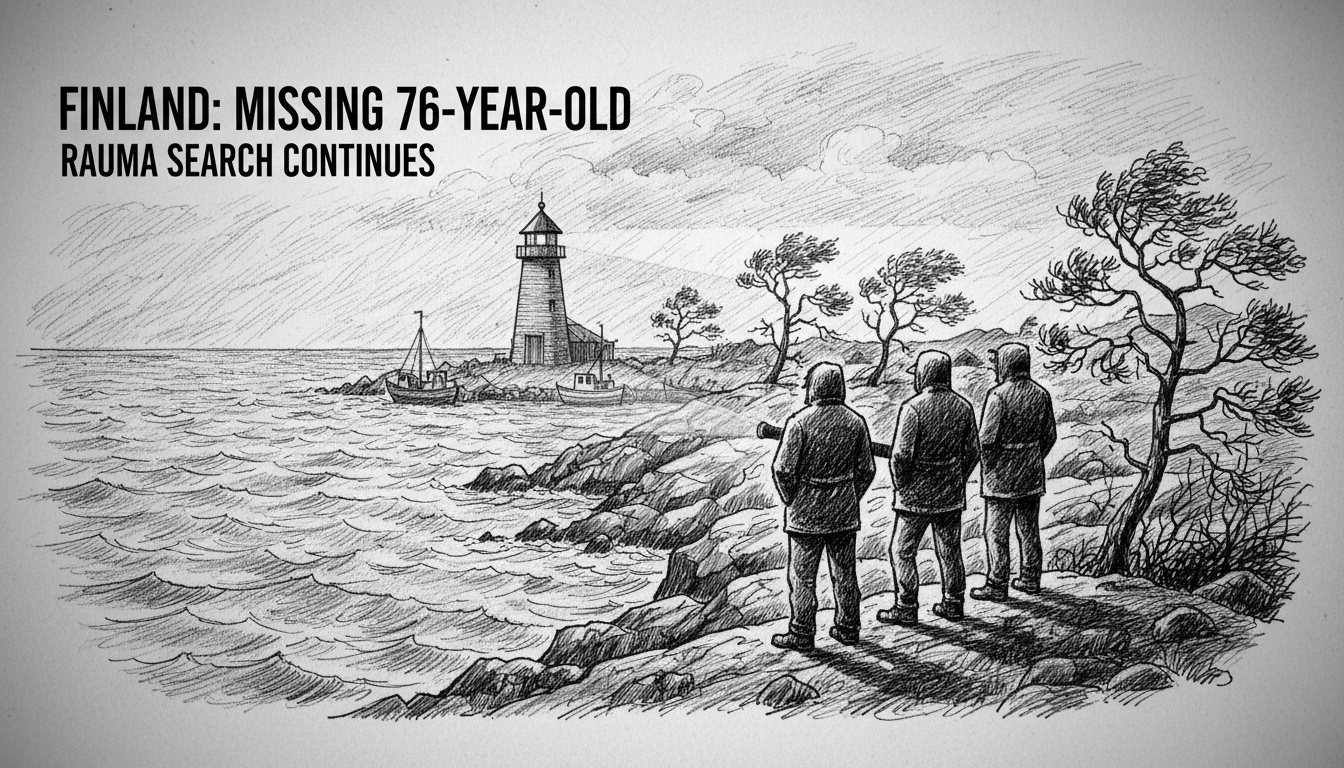 Finland Searches for Missing 76-Year-Old in Rauma