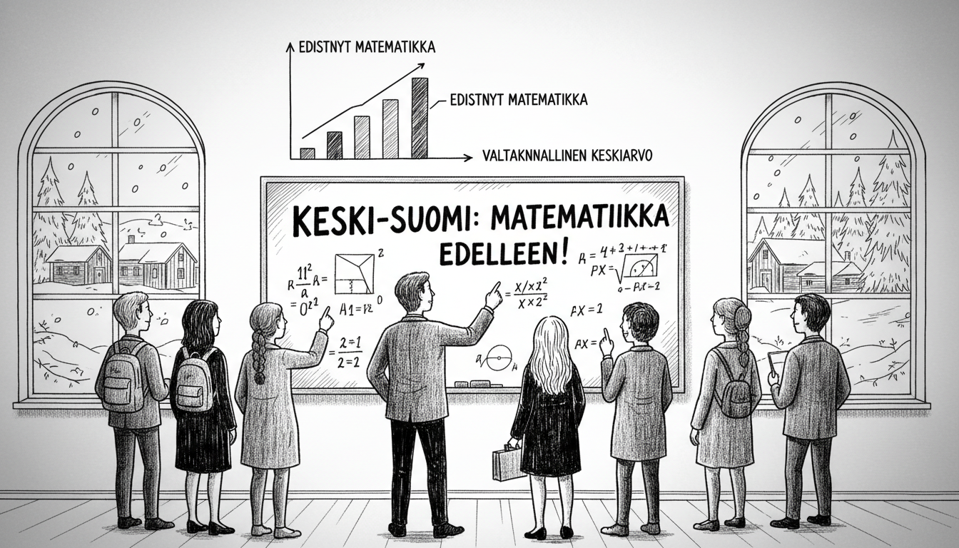 Central Finland Leads in Advanced Math Studies, Outperforming National Trends