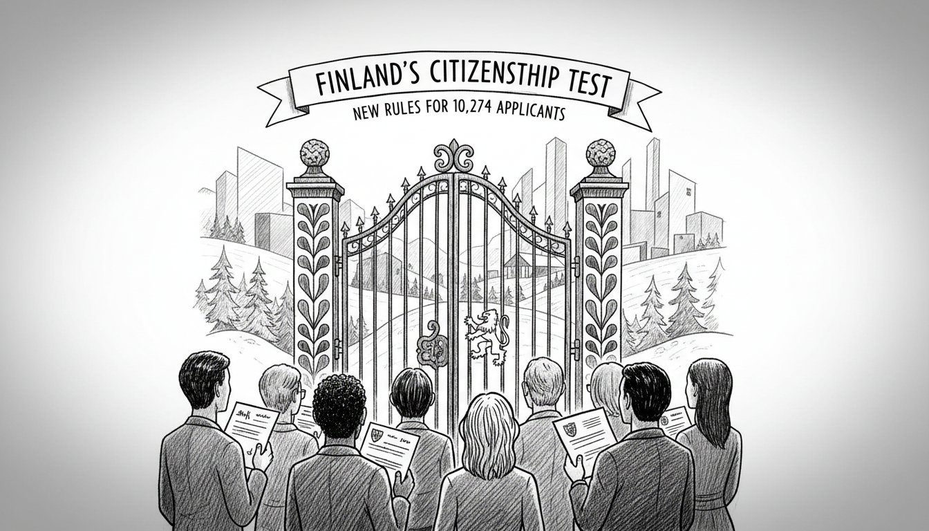 Finland's Citizenship Test: New Rules for 10,274 Applicants