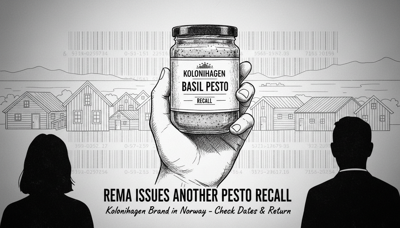 Rema Issues Another Pesto Recall from Kolonihagen Brand