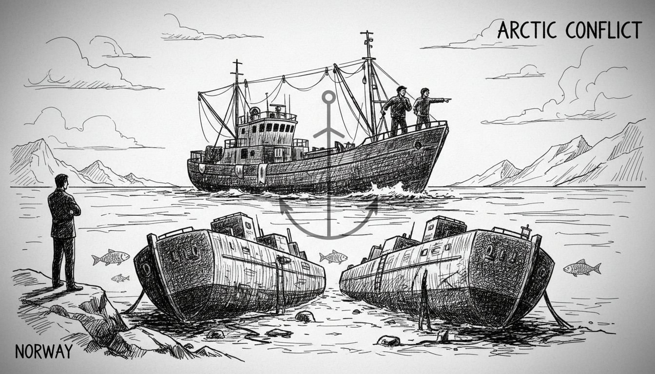 Norwegian Navy Sinks Frigates in Fishing Grounds, Government Launches Review