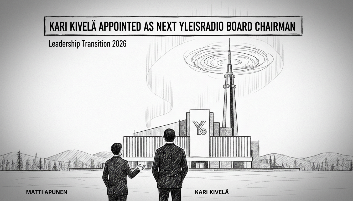 Kari Kivelä Appointed as Next Yleisradio Board Chairman