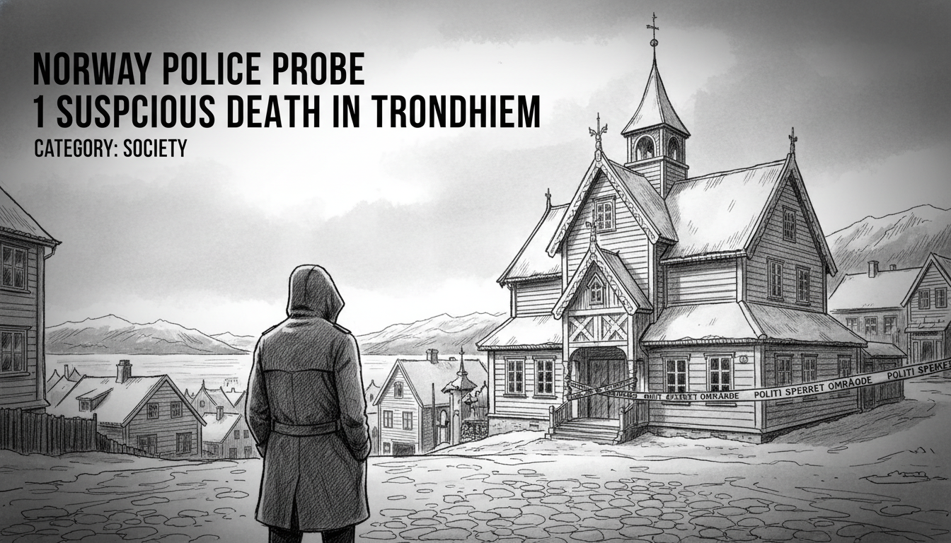 Norway Police Probe 1 Suspicious Death in Trondheim