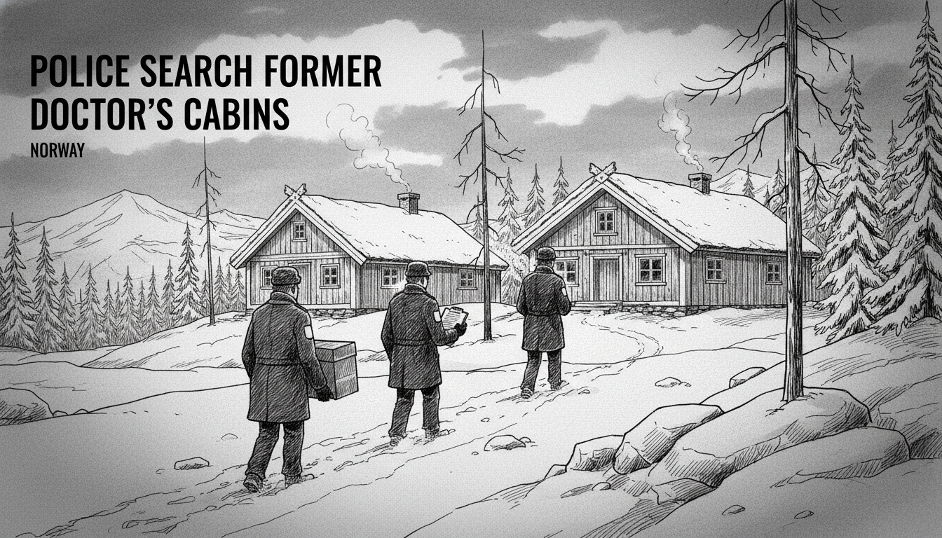 Police Search Former Municipal Doctor's Cabins in Investigation