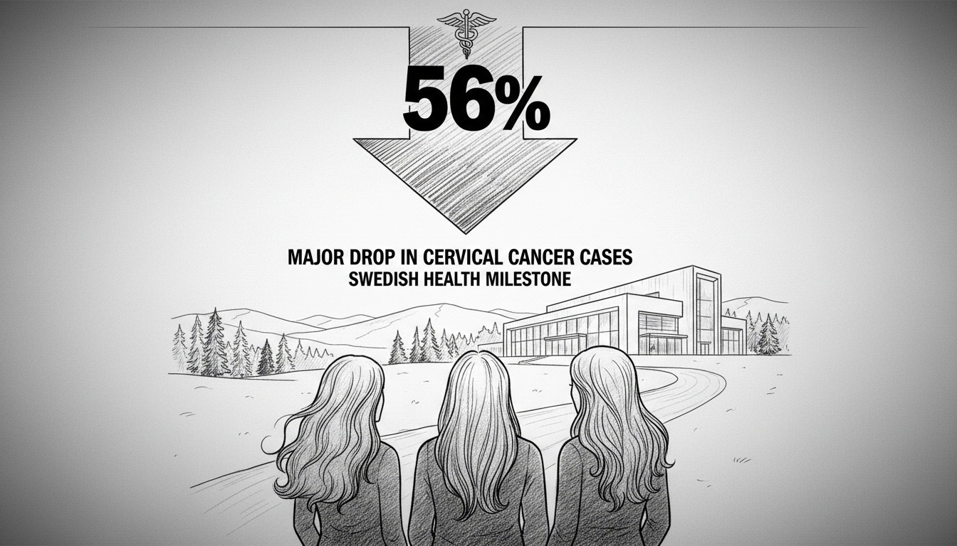 Major Drop in Cervical Cancer Cases Marks Swedish Health Milestone