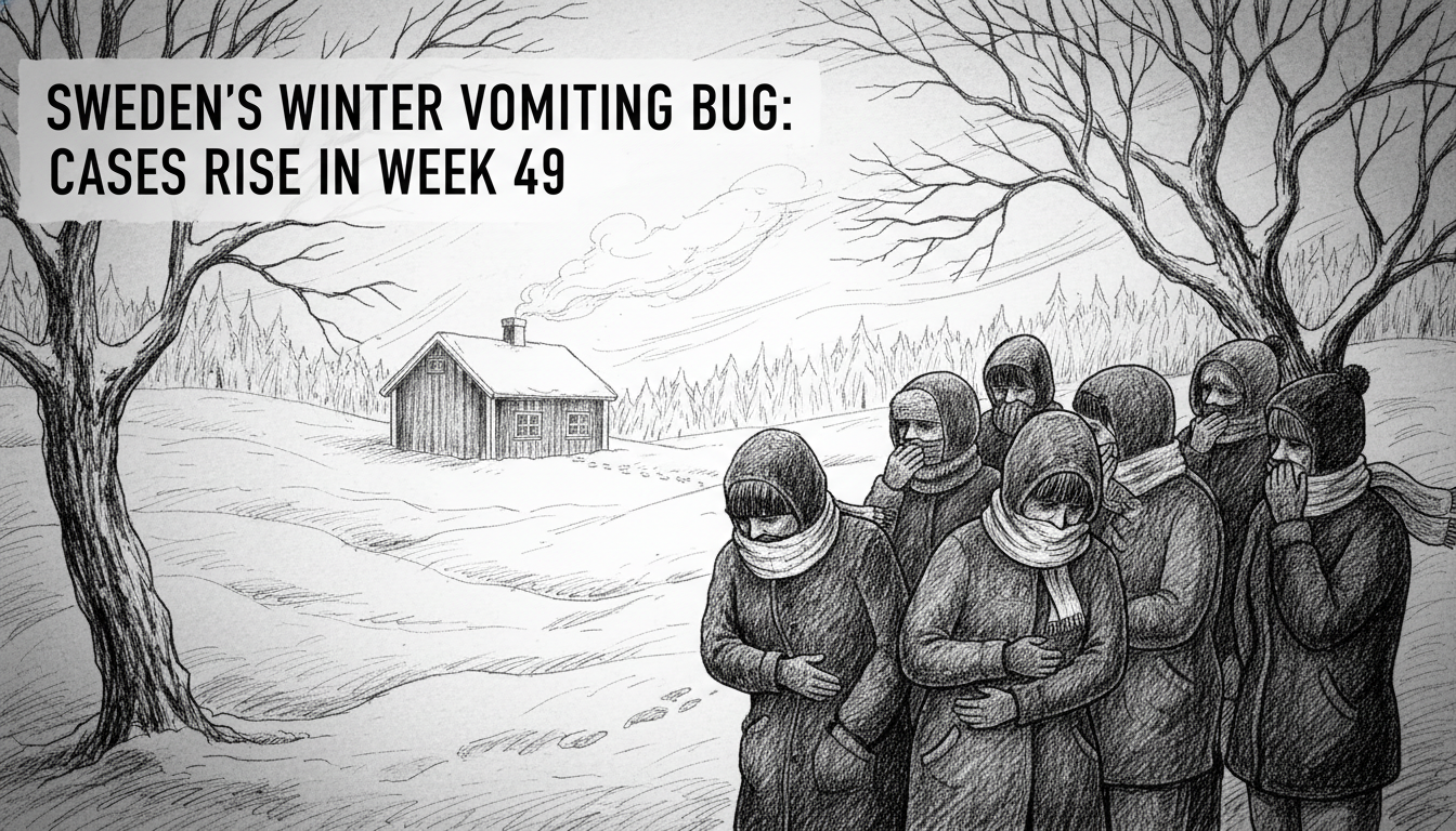 Sweden's Winter Vomiting Bug: Cases Rise in Week 49