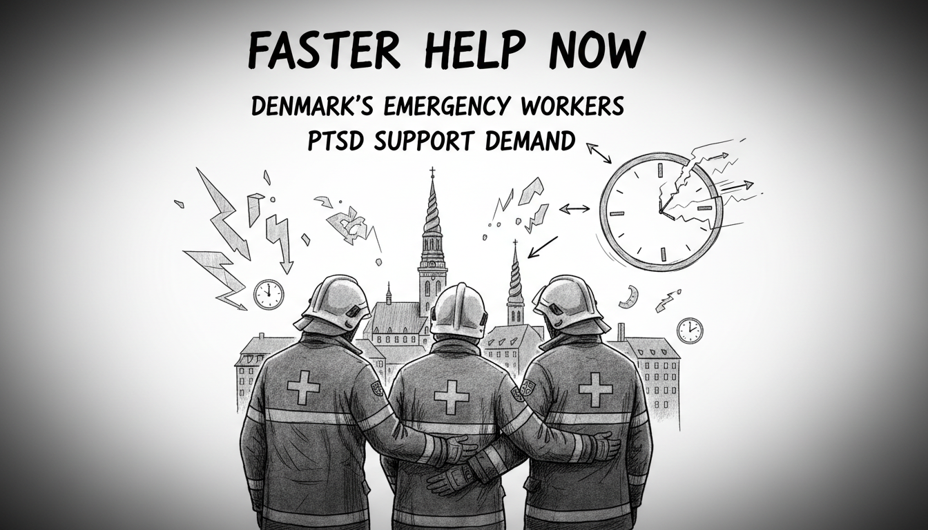 Denmark's Emergency Workers Demand Faster PTSD Help