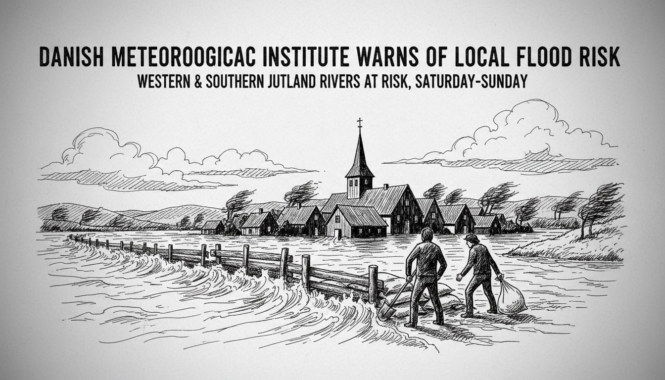 Danish Meteorological Institute Warns of Local Flood Risk