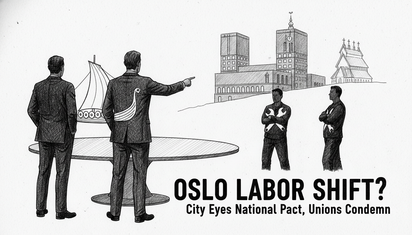 Oslo Considers Historic Shift in Municipal Labor Negotiations