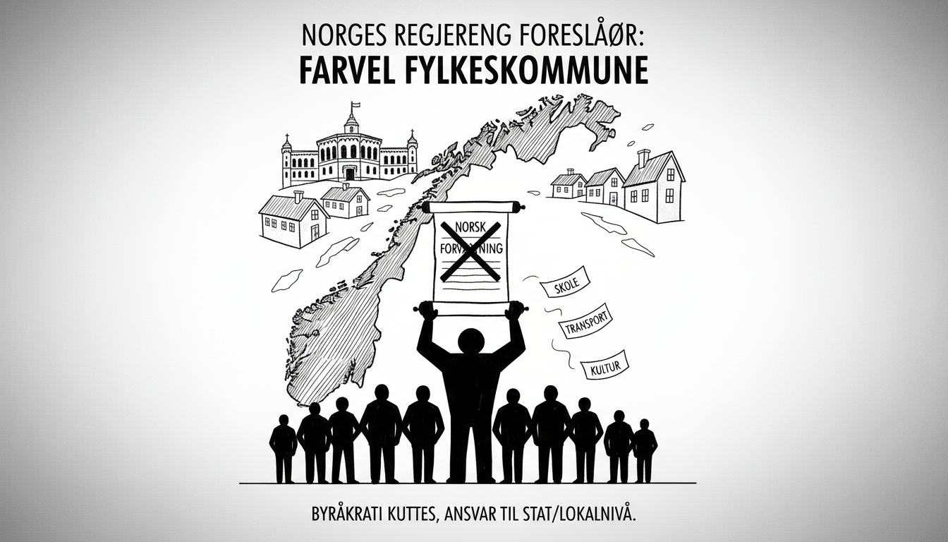 Norwegian Government Proposes Eliminating County Administration Level