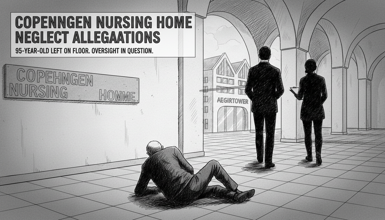 Serious Allegations Against Copenhagen Nursing Home as 95-Year-Old Left on Floor