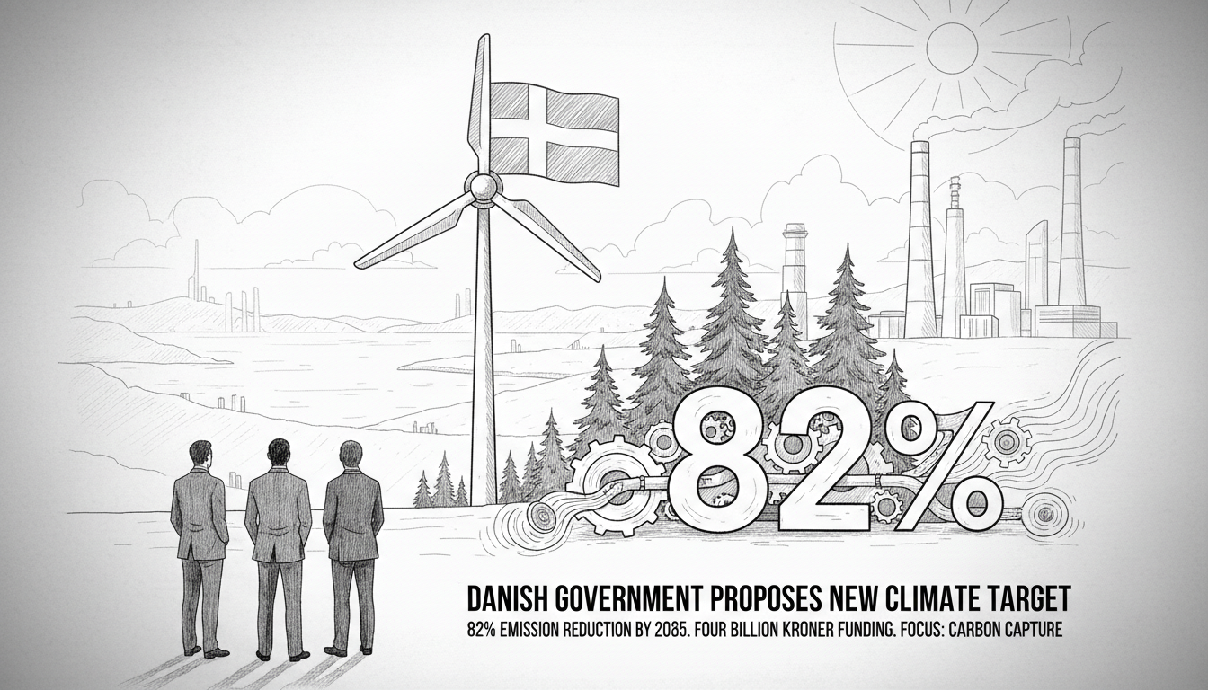 Danish Government Proposes New Climate Target After Lengthy Negotiations