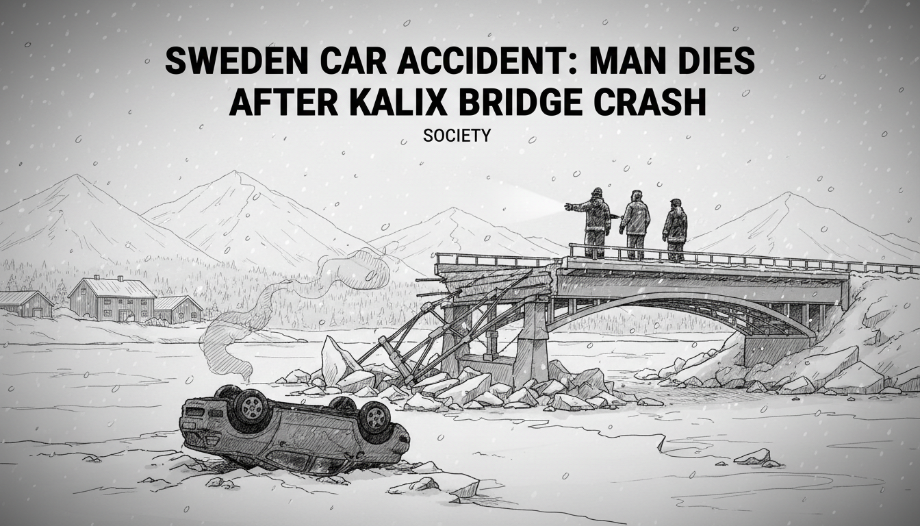 Sweden Car Accident: Man Dies After Kalix Bridge Crash