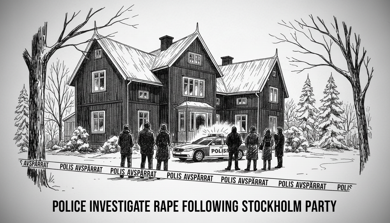 Police Investigate Rape Following Stockholm Party