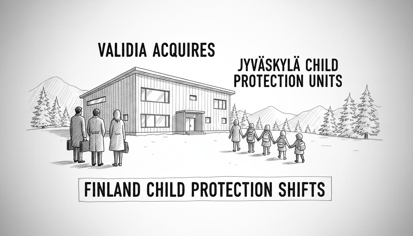 Finland Child Protection Shifts: Validia Buys 5 Jyväskylä Units