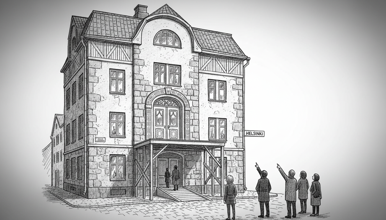 Helsinki Apartment Building Doors Installed Over Two Meters Too High