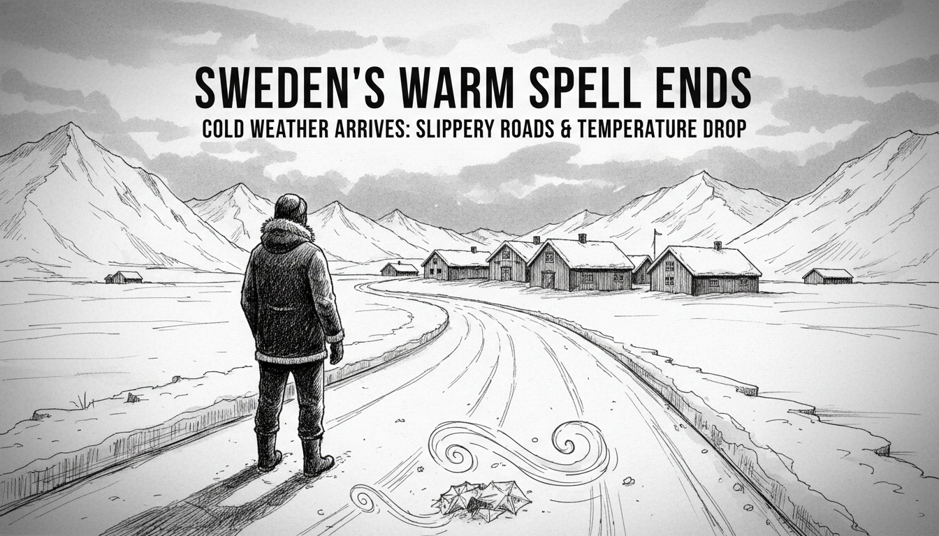 Sweden's Warm Spell Ends as Cold Weather Arrives