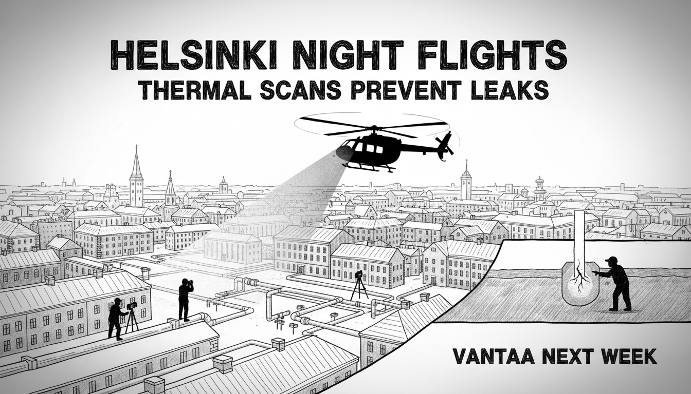 Mystery of Helsinki's Night Helicopter Flights Solved
