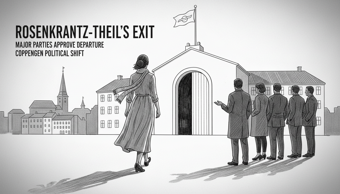 Major Parties Support Rosenkrantz-Theil's Exit from Copenhagen Politics