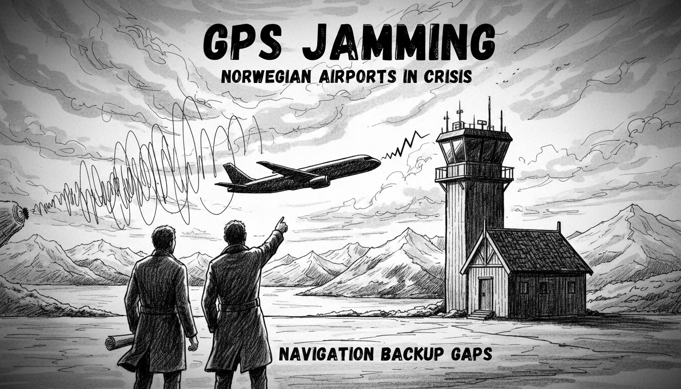 Norwegian Airports Face Navigation Crisis as GPS Jamming Exposes Backup Gaps