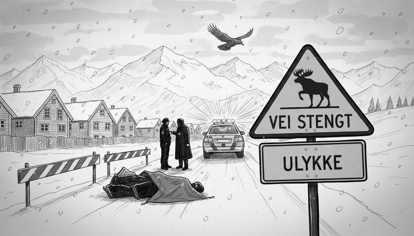 Norway Pedestrian Hit: Road Closed After Serious Accident