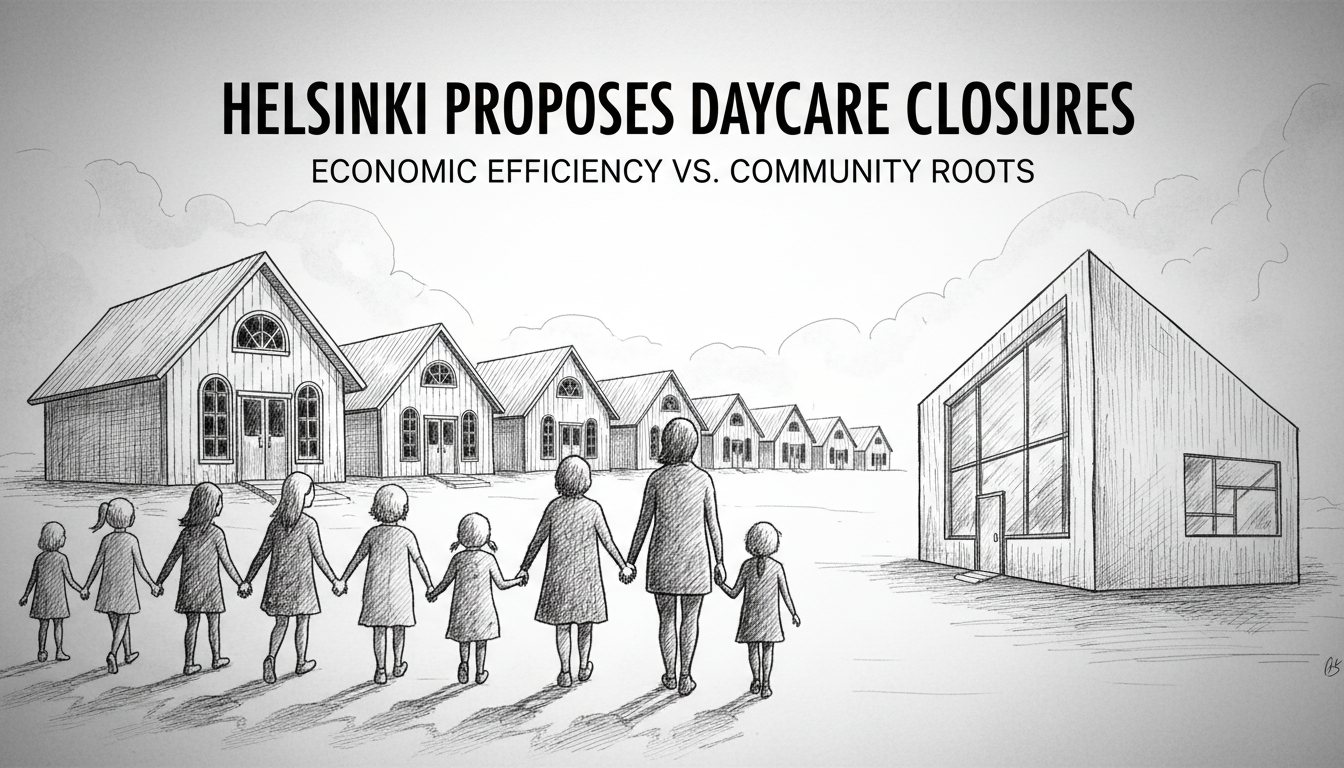 Helsinki Proposes Closure of Seven Small Daycare Centers in Third Quarter