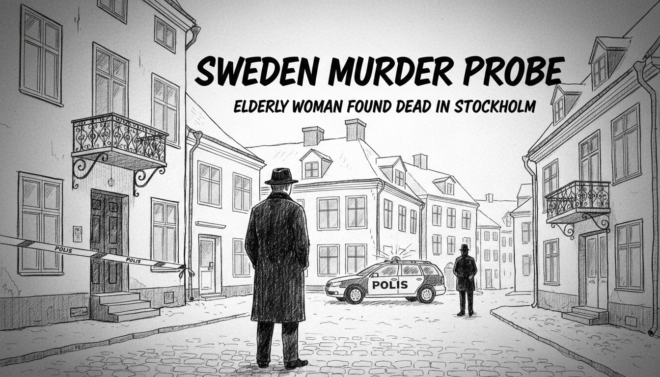 Sweden Murder Probe: Elderly Woman Found Dead in Stockholm