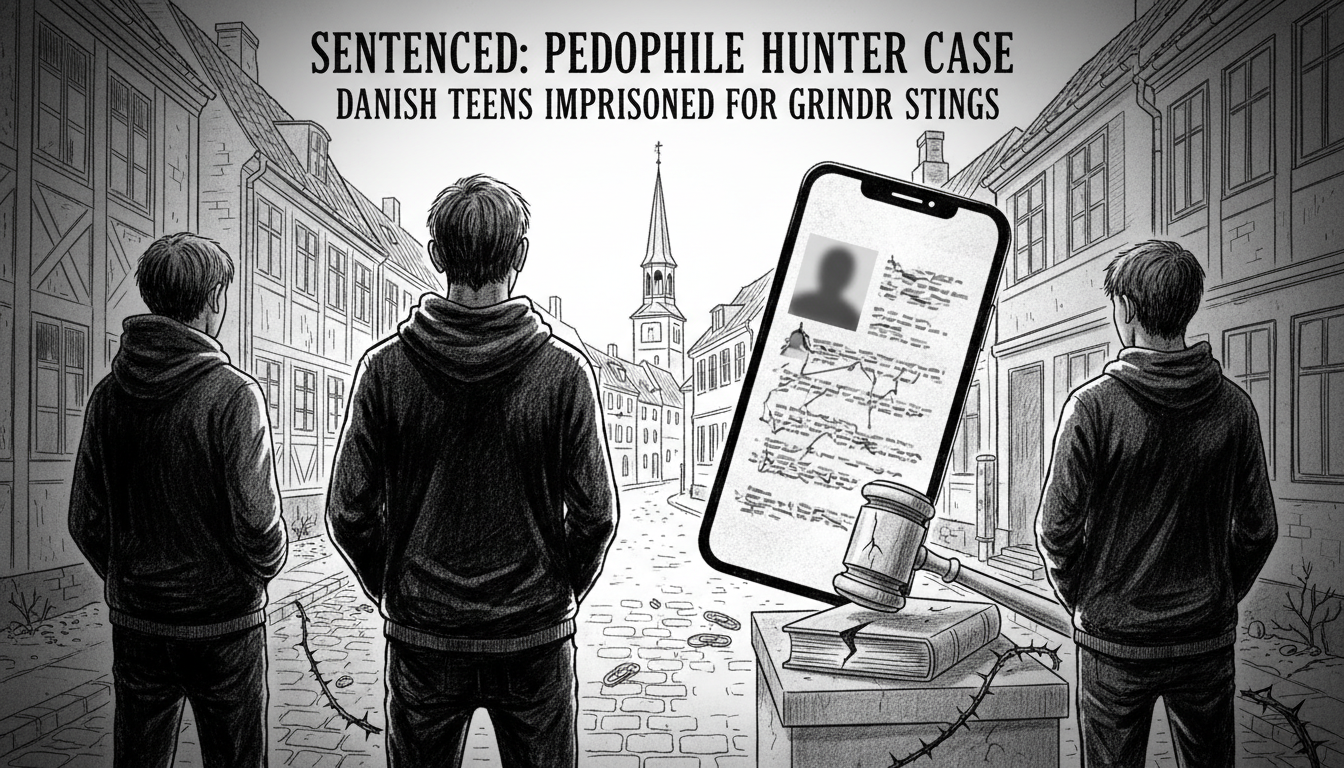 Three Teenagers Sentenced in Pedophile Hunter Case