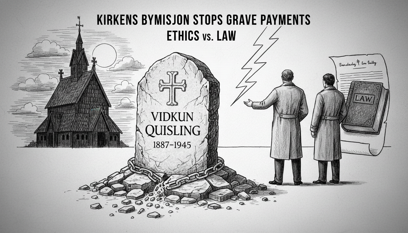 Church Mission Refuses Payment for Quisling's Grave Site