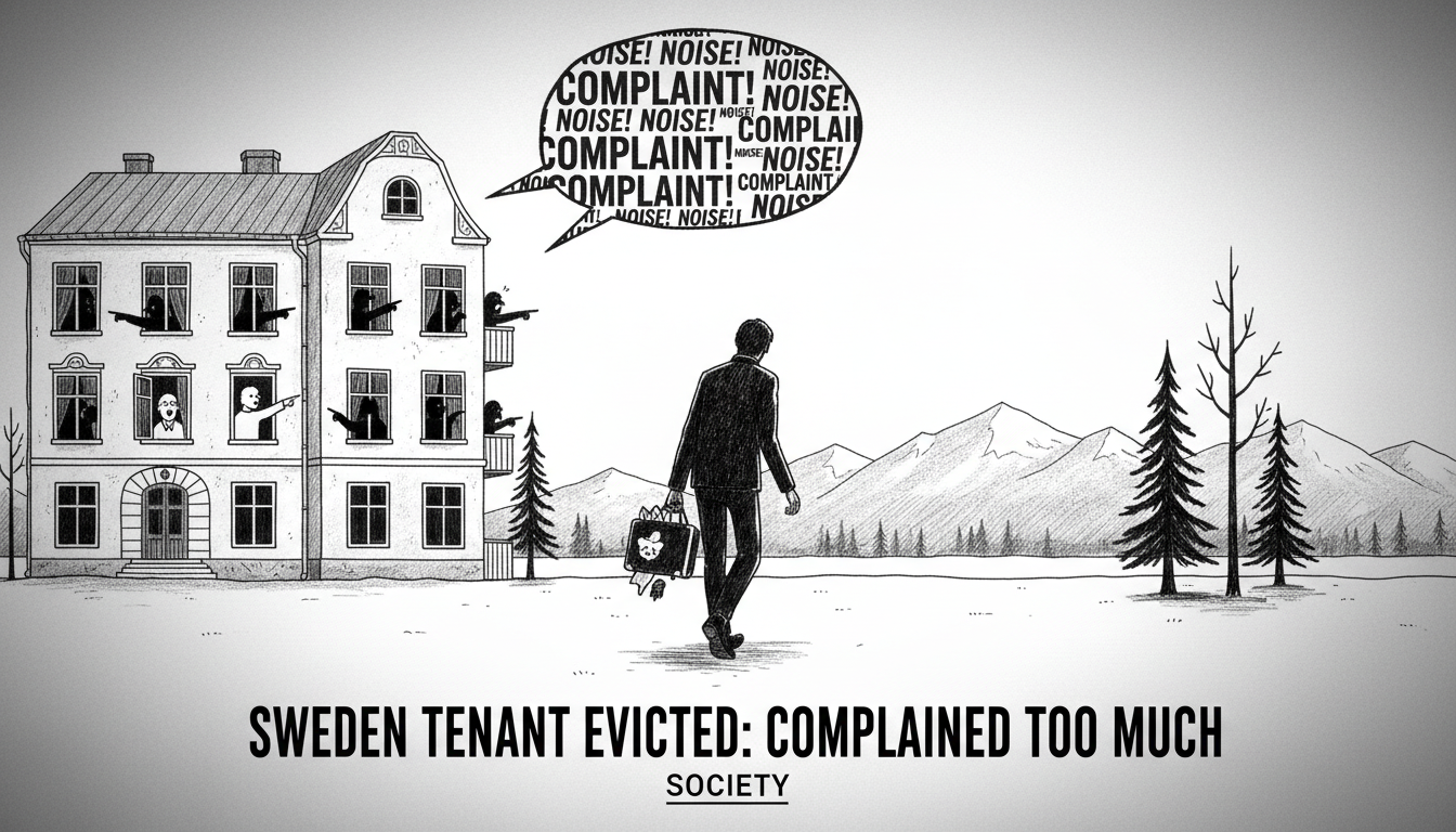 Sweden Tenant Evicted: Complained Too Much About Neighbors