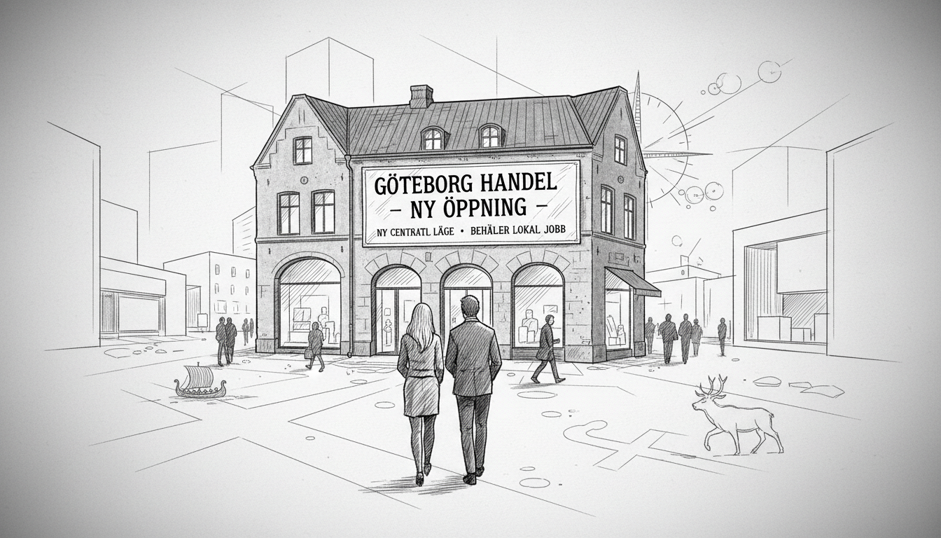 Gothenburg Retail Store Reopens in New Central Location