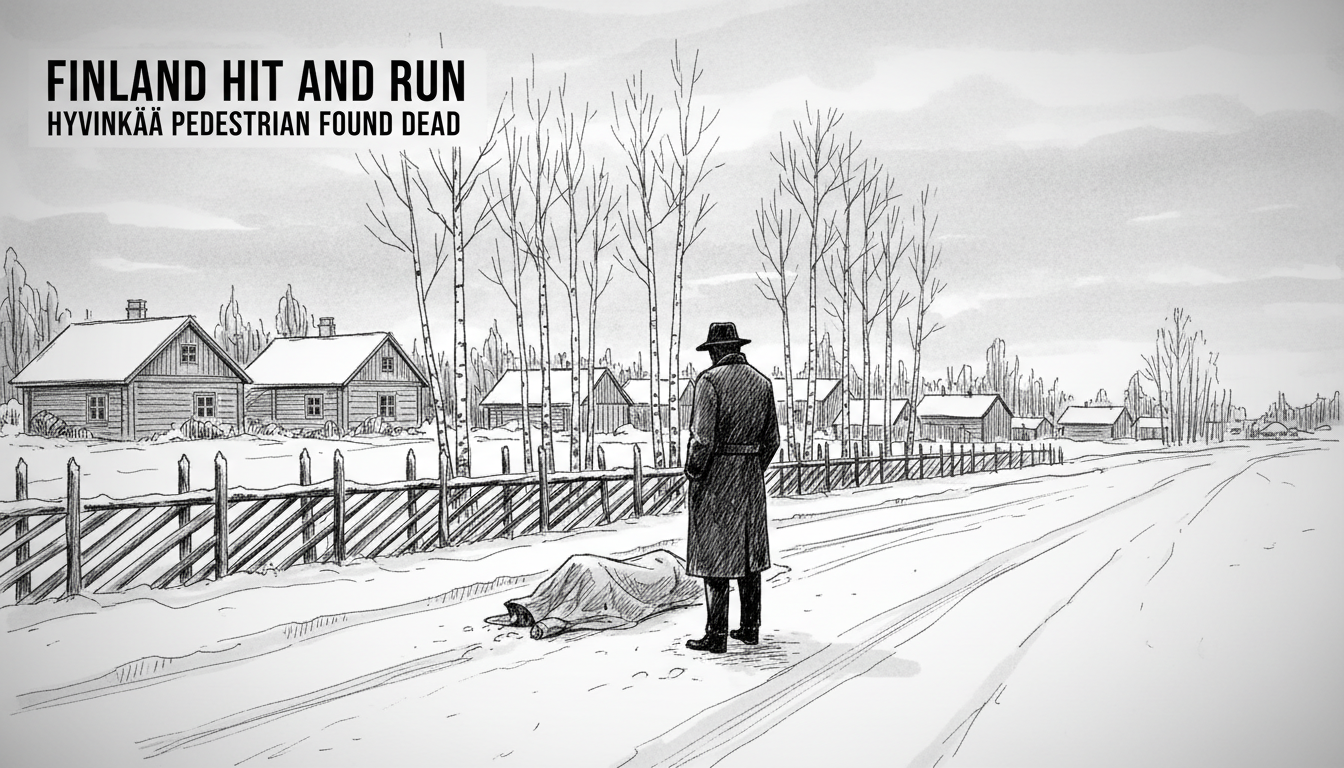 Finland Hit and Run: Hyvinkää Pedestrian Found Dead