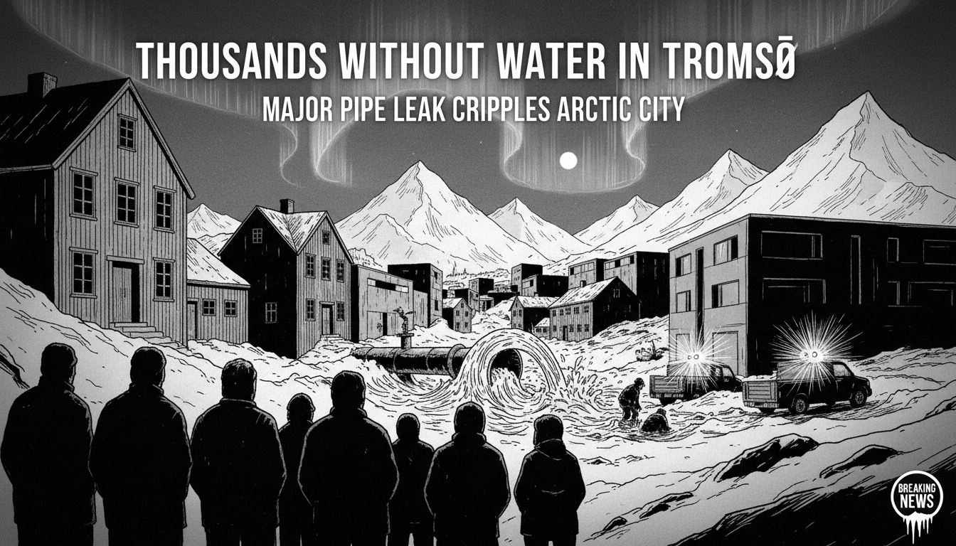 Thousands Without Water in Tromsø After Major Pipe Leak