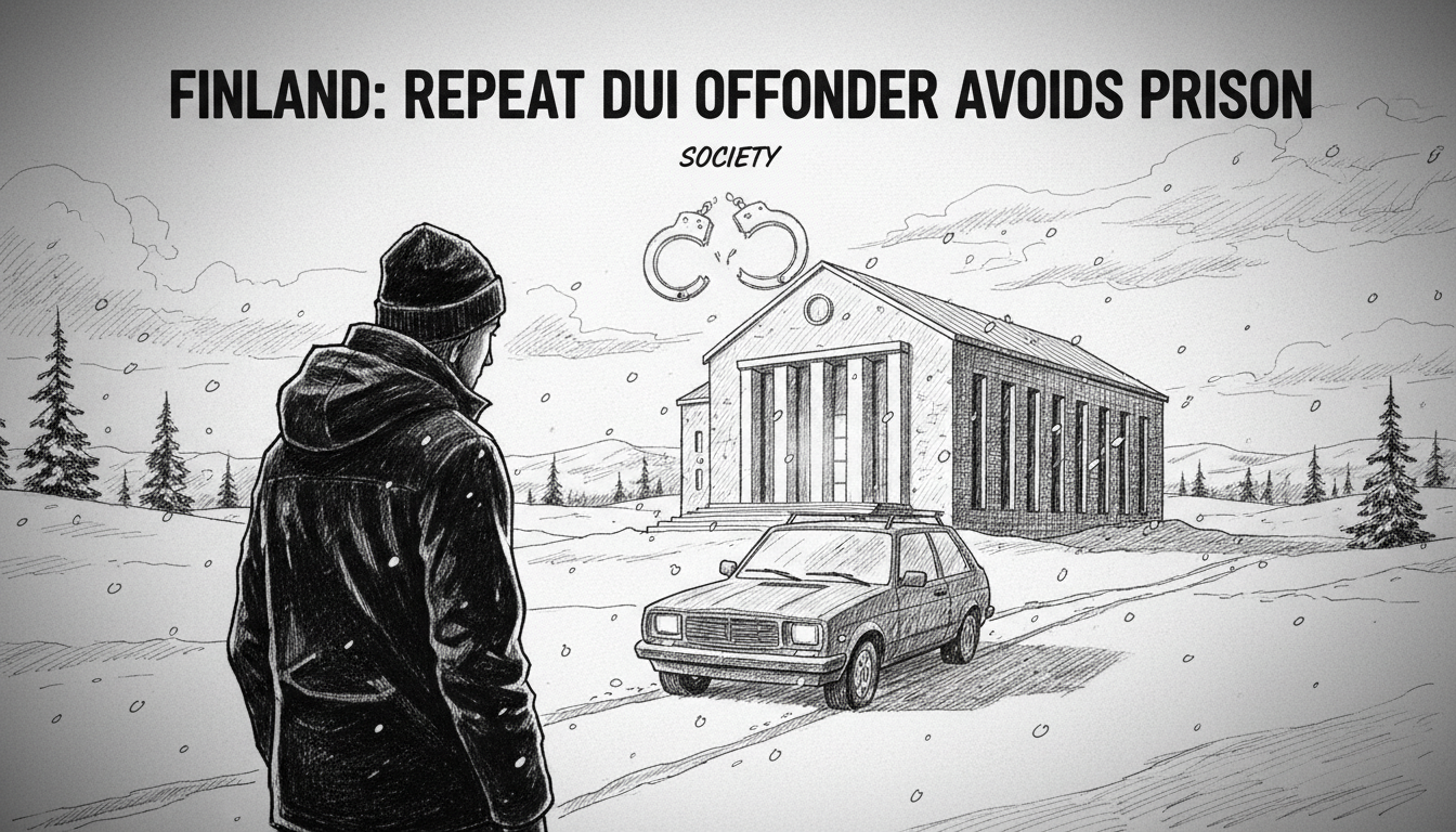Finland's Repeat DUI Offender Avoids Prison Sentence