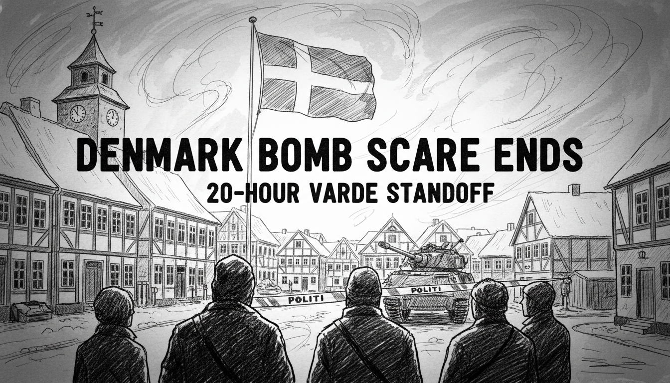 Denmark Bomb Scare Ends: 20-Hour Varde Standoff