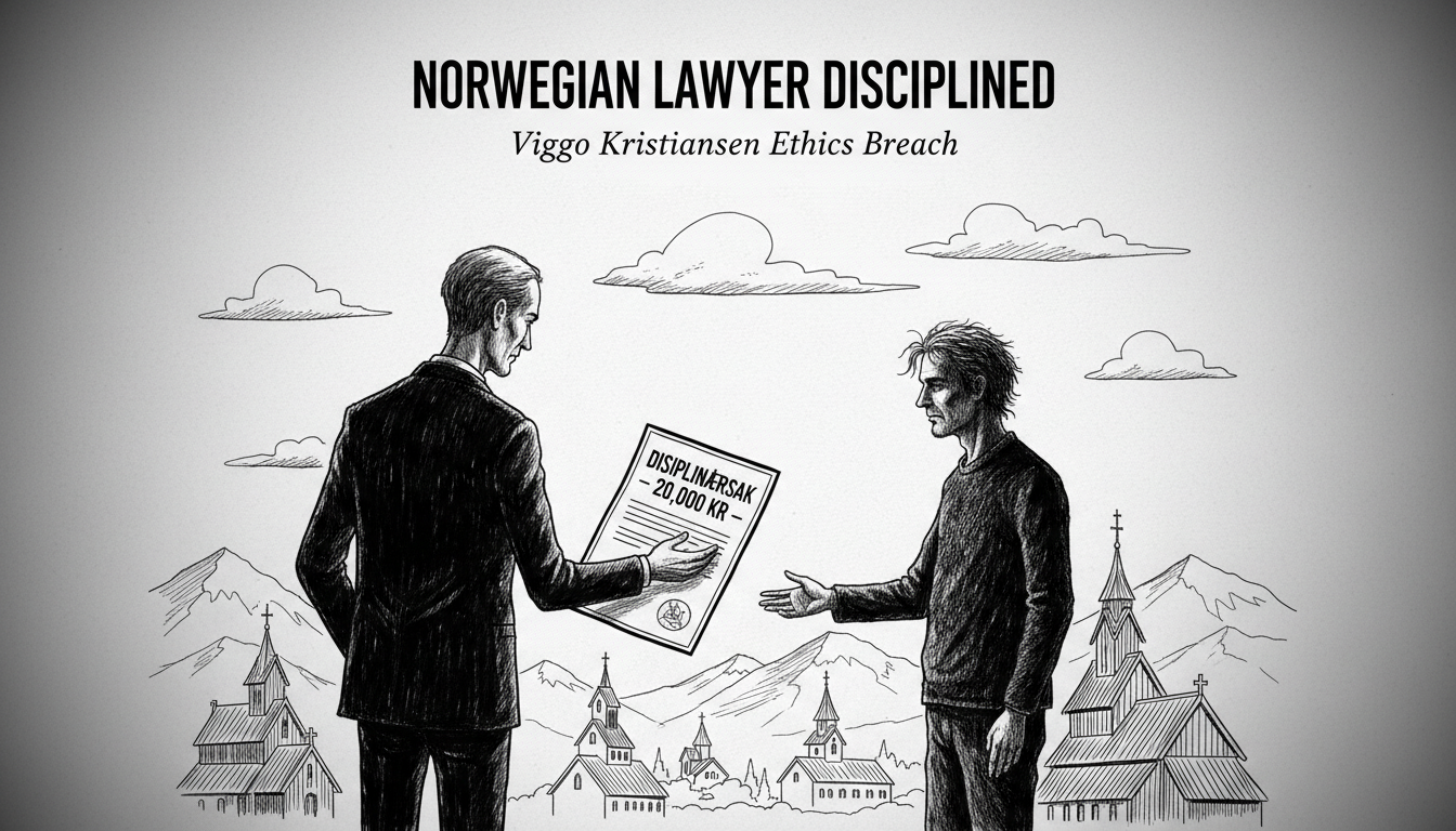 Norwegian Lawyer Disciplined Over Viggo Kristiansen Ethics Breach