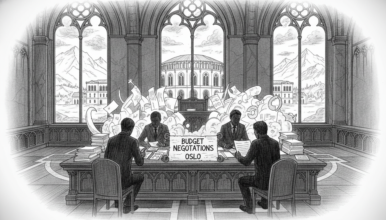 Key Ministers Gather in Oslo as Budget Negotiations Intensify