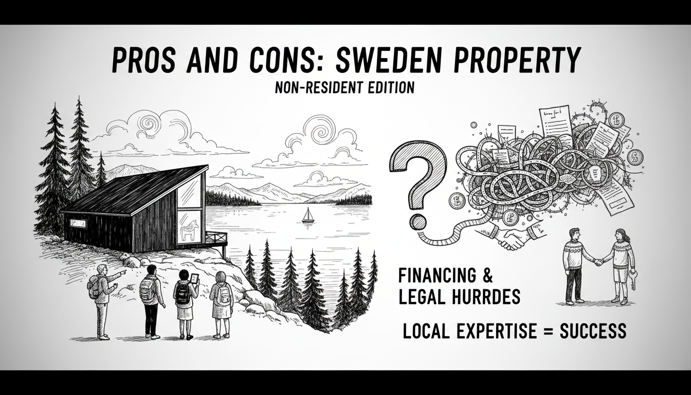 Pros and Cons of Buying Property in Sweden as a Non-Resident