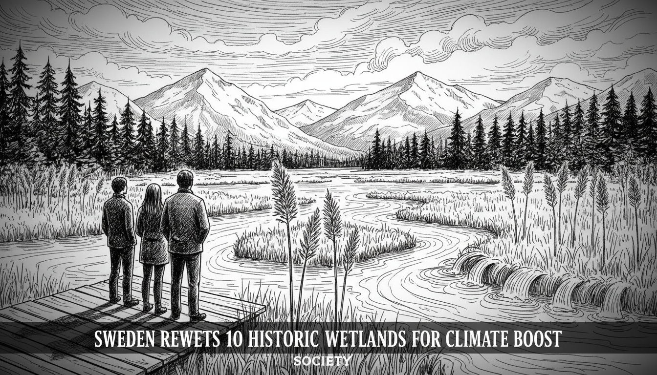 Sweden Rewets 10 Historic Wetlands for Climate Boost