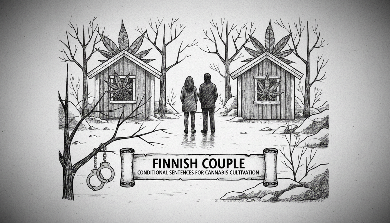 Finnish Couple Receives Conditional Sentences for Cannabis Cultivation