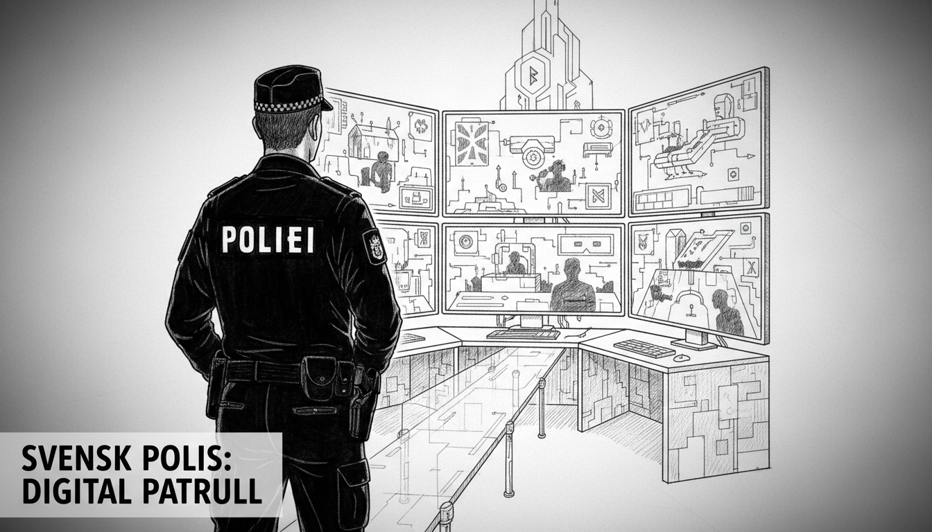 Swedish Police Launch Digital Patrols in Online Gaming Worlds